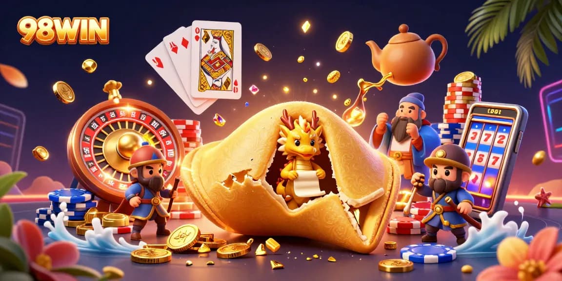 Experience thrilling casino excitement at 98WIN with bountiful treasures and dynamic gaming elements.