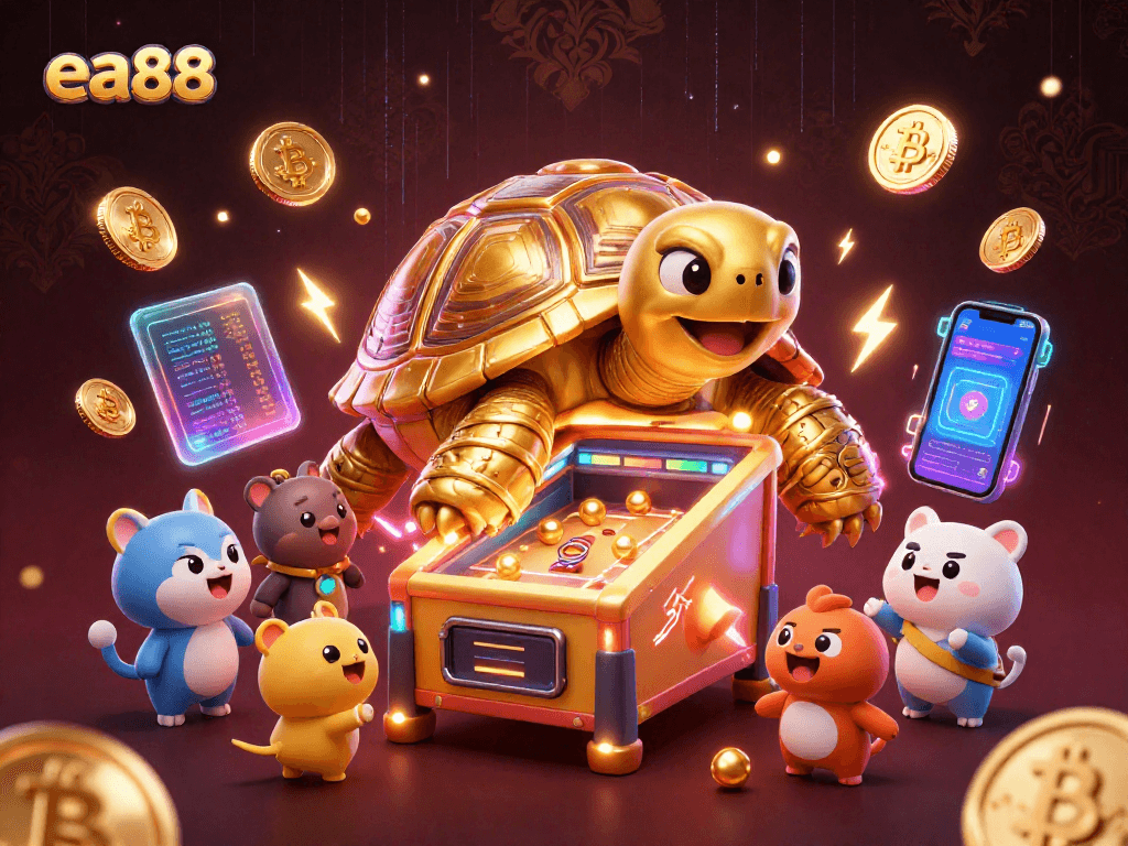 Experience thrilling gaming adventures at ea88 featuring vibrant characters and crypto excitement.