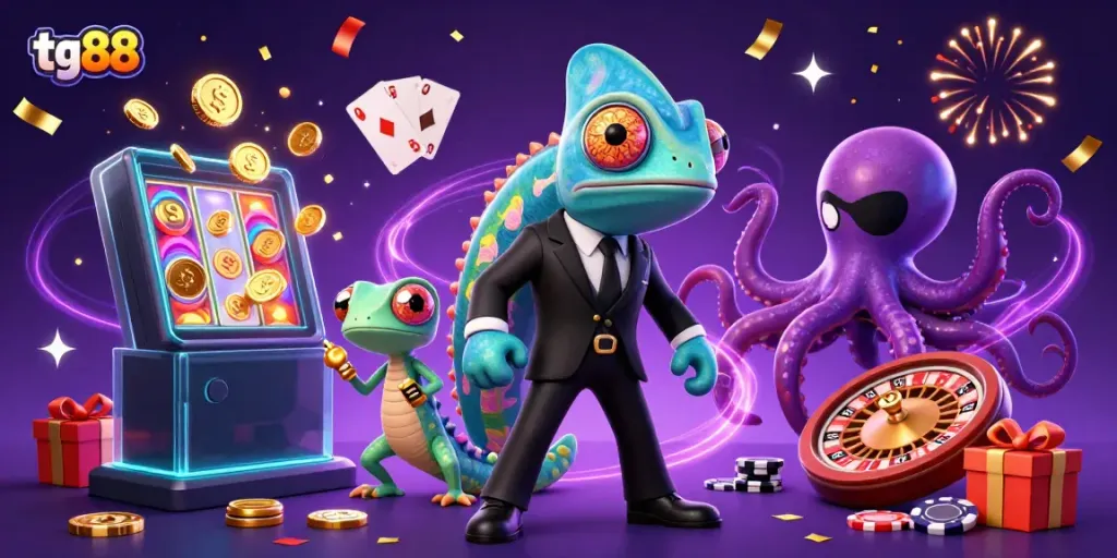 Win big with tg88’s exciting casino games featuring vibrant characters and thrilling action.