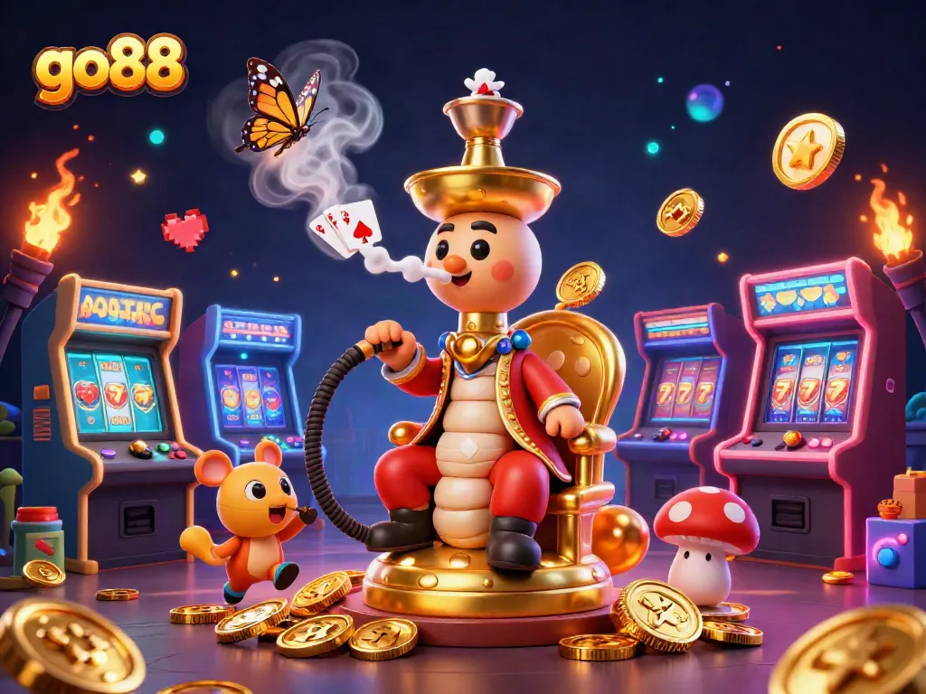 Experience thrilling gameplay at go88 with vibrant characters and dazzling casino elements.