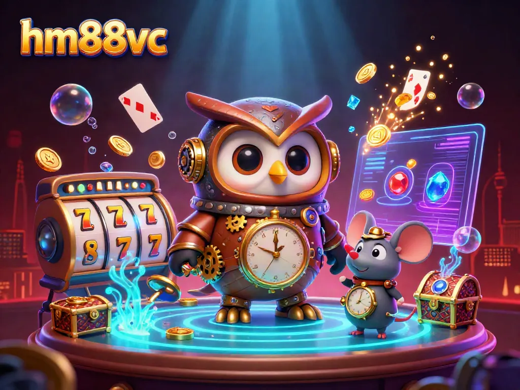 Engage with the vibrant world of hm88vc through a time-traveling owl and innovative casino elements.