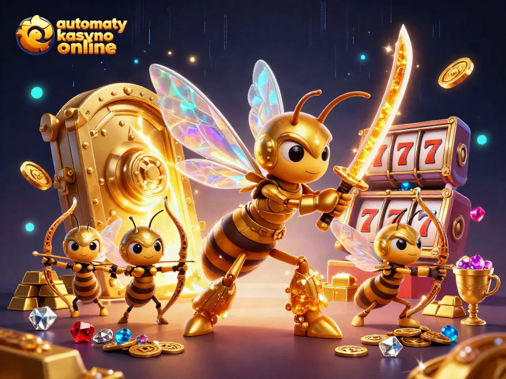 Play automaty kasyno online with stunning golden visuals and dynamic slot elements.
