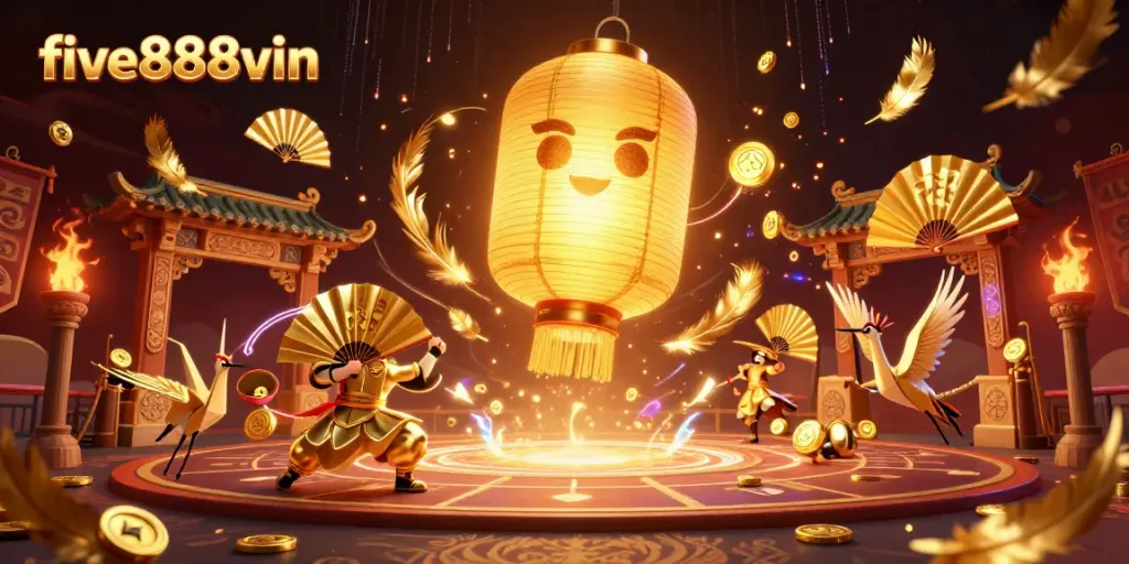 Engage with five888vin as you explore the dynamic night market casino scene filled with mythical characters.