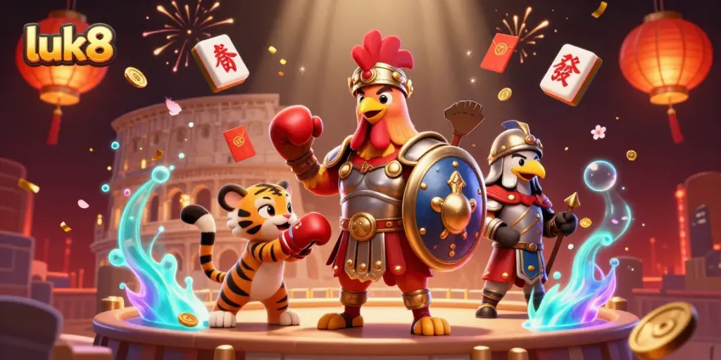 Spin the reels and win big at luk8 with the exciting jackpot gaming action!
