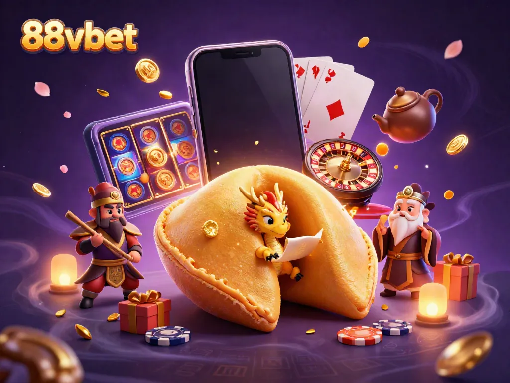 Win big on 88vbet with 3D cartoon characters and casino elements for an immersive gaming experience.