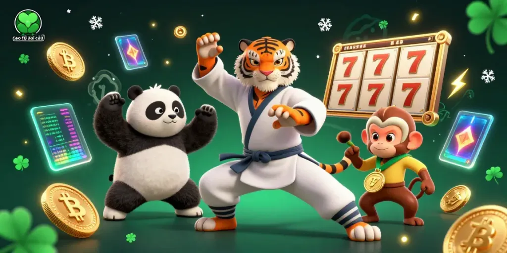 Cao thủ soi cầu inspires players with a vibrant 3D casino scene showcasing luck and strategy.