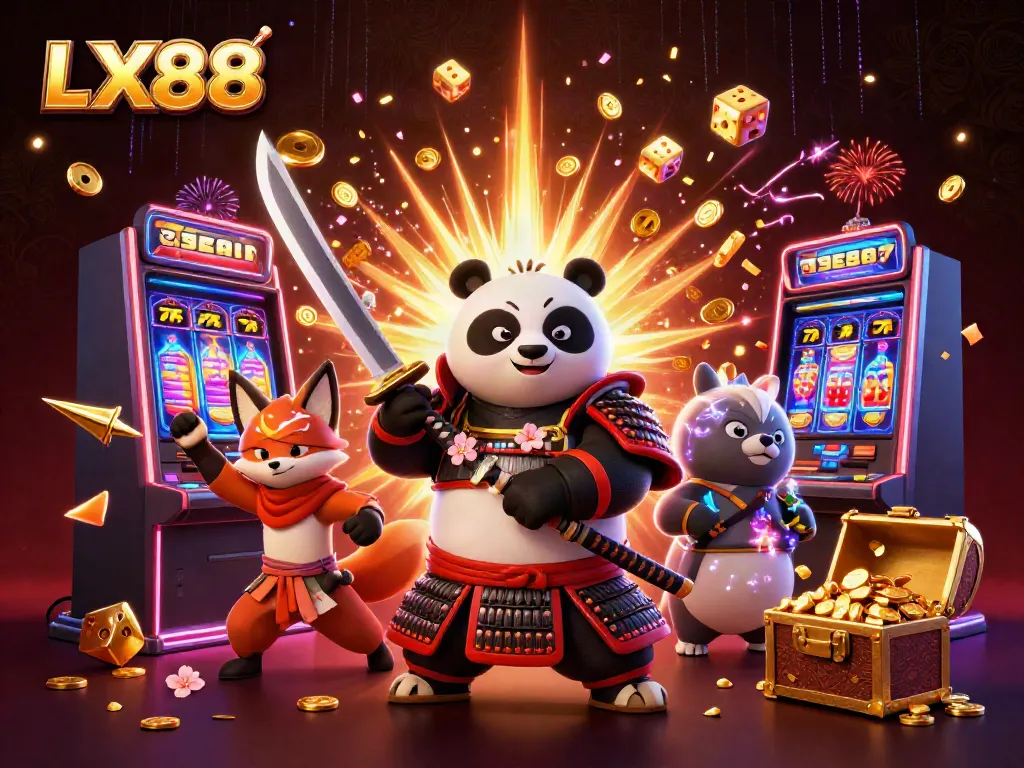 Experience LX88's thrilling casino adventures featuring unique characters and exciting games.