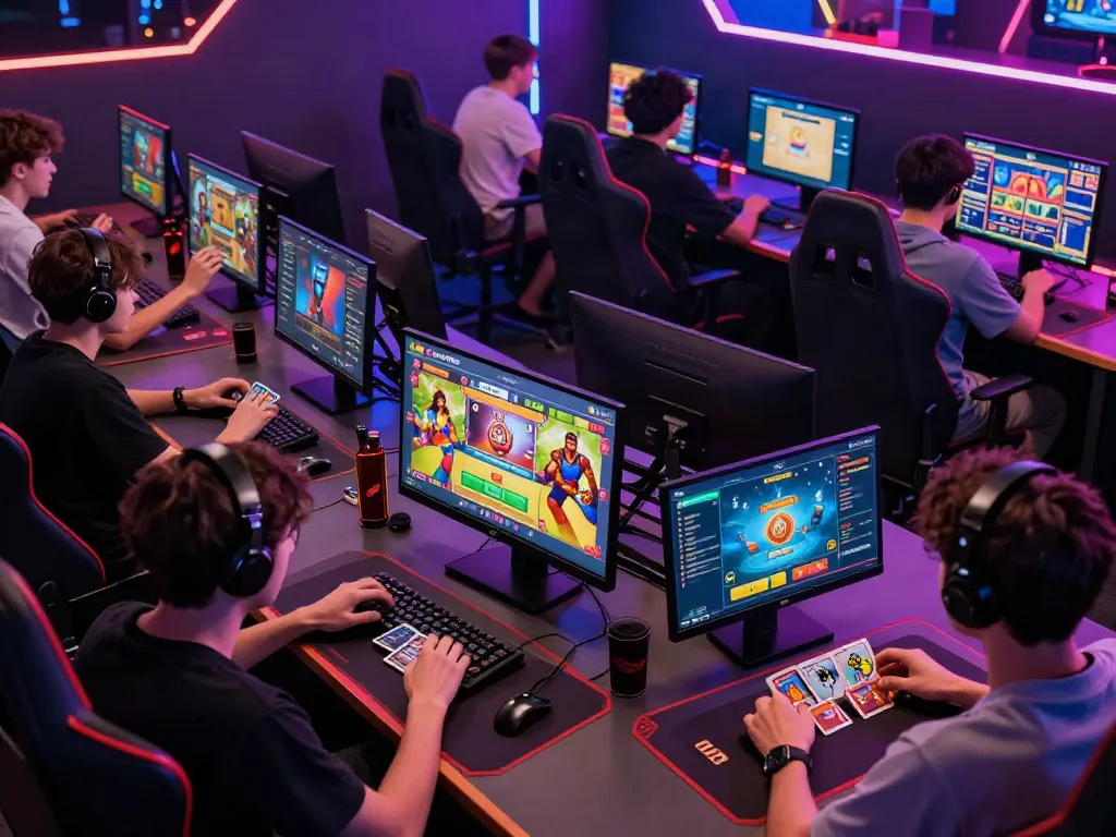 Engaged players exploring Sunwin’s online gaming platform for thrilling experiences.