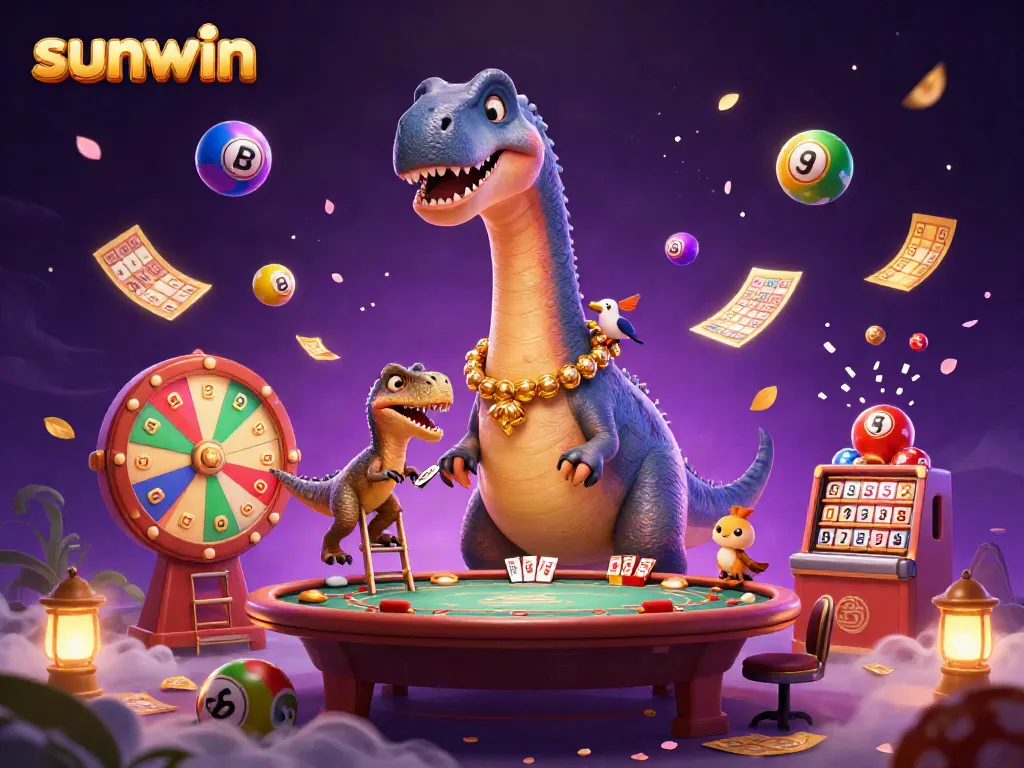 Experience thrilling gaming at sunwin with massive jackpots and vibrant casino elements.