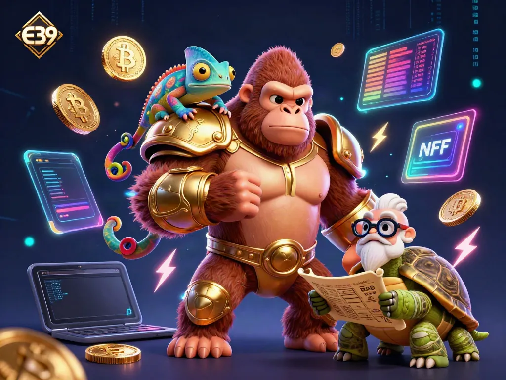 Engage with E39's dynamic online game world featuring vibrant characters and immersive design