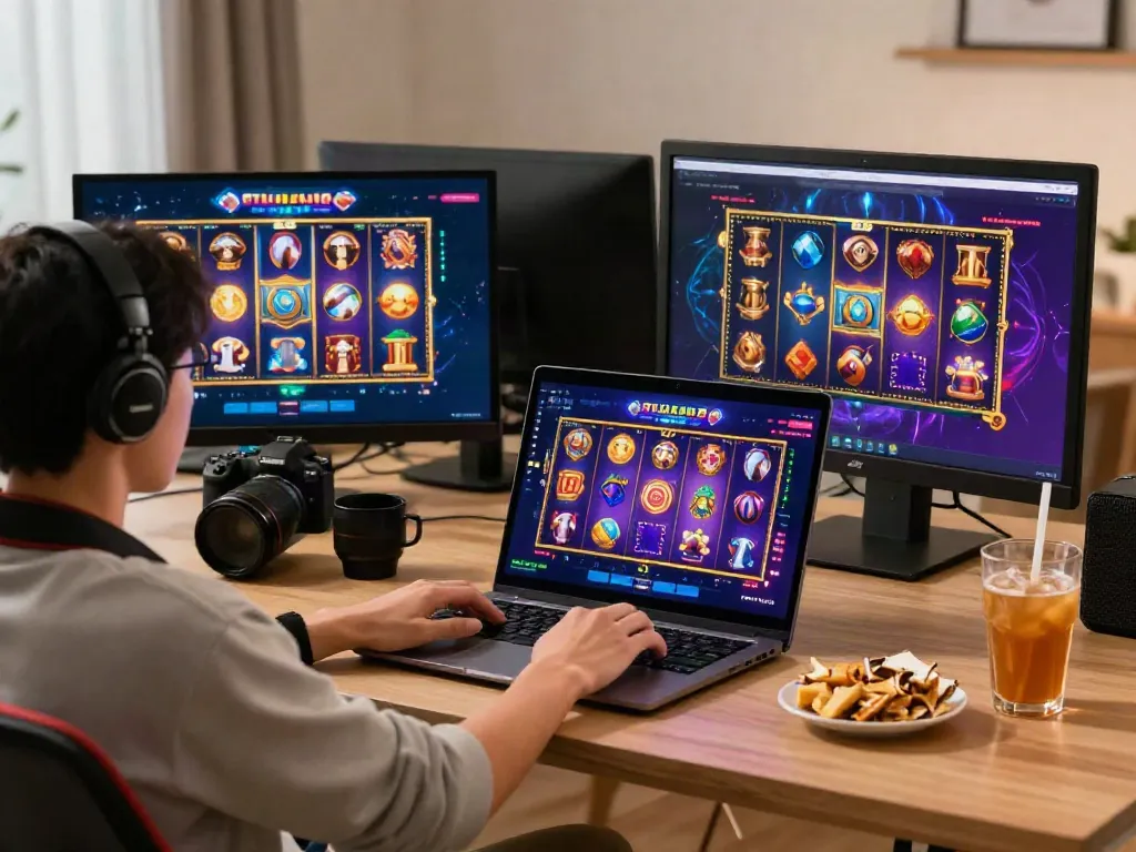 Engaging user experience with slot Thailand games on laptop and smartphone.