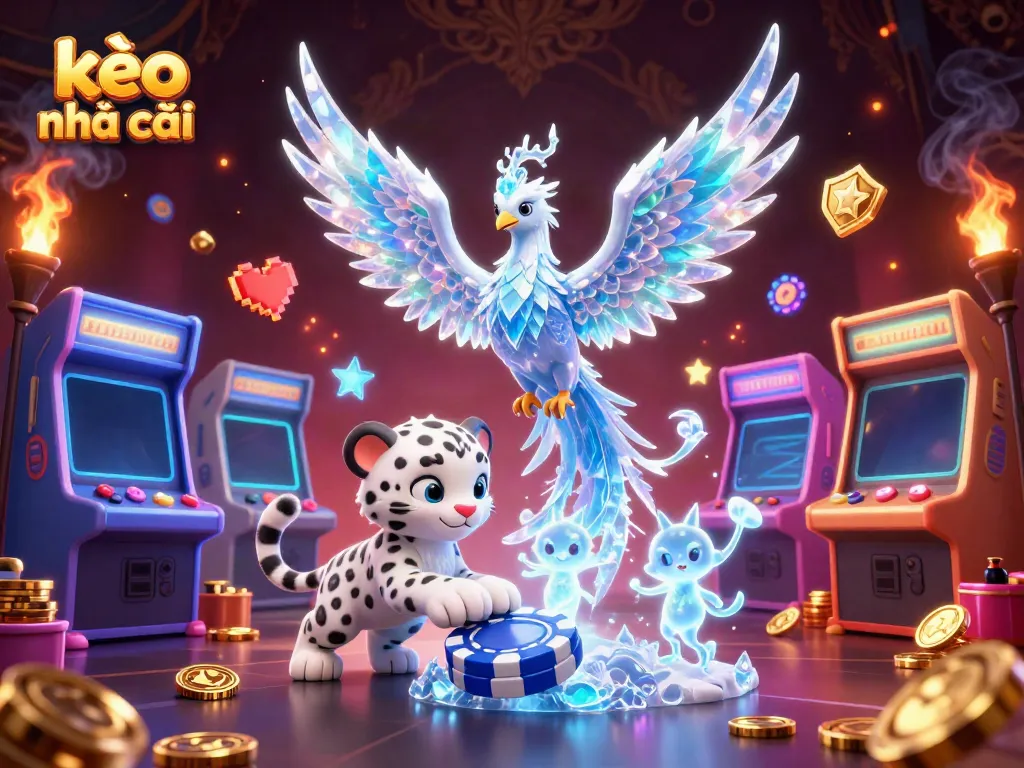 Experience winning strategies with kèo nhà cái through vibrant casino characters and dynamic gambling elements.