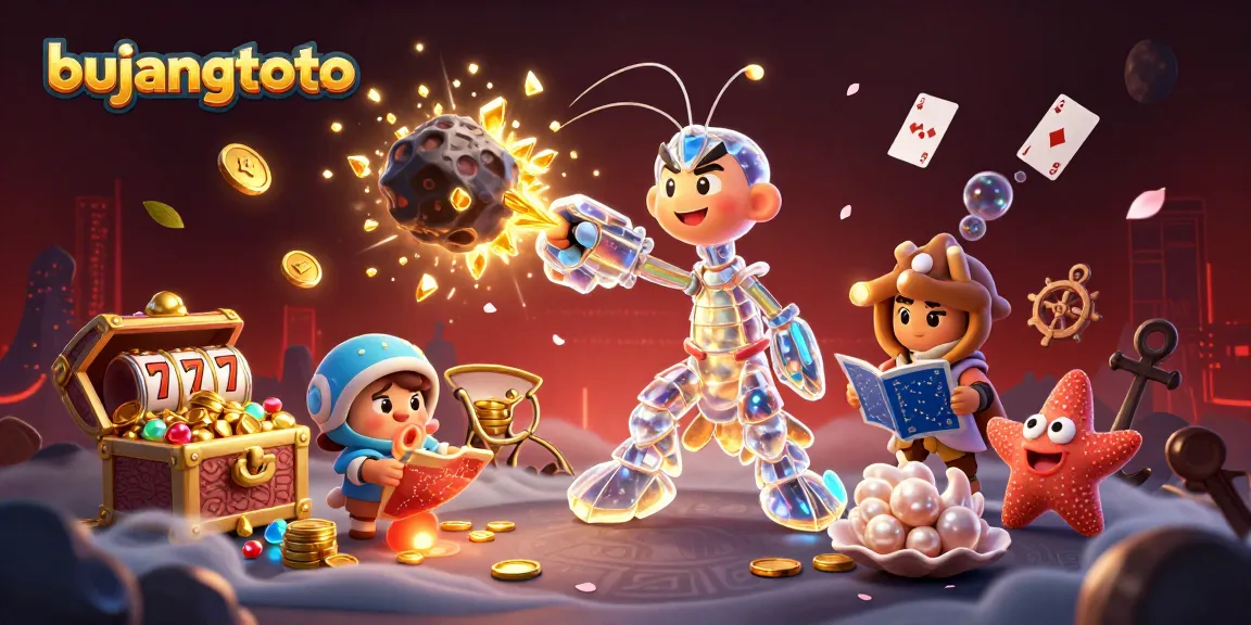 Experience exciting gameplay with bujangtoto's vibrant casino environment featuring animated characters and dynamic elements.