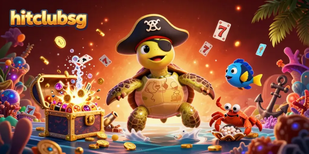 Engage with hitclubsg's thrilling underwater casino adventure filled with characters and treasures.