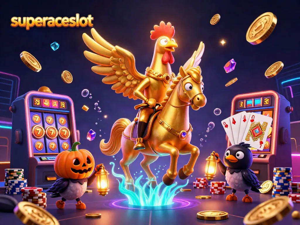 Play the superaceslot with vibrant characters, thrilling elements, and immersive casino ambiance.