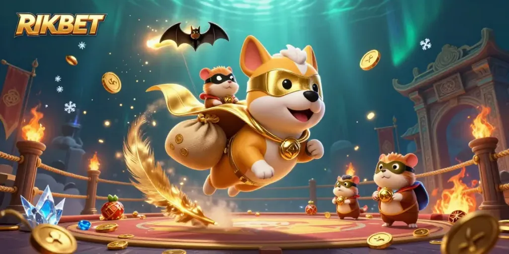Experience thrilling gaming and vibrant adventures with RIKBET, featuring dynamic characters and rich casino elements.