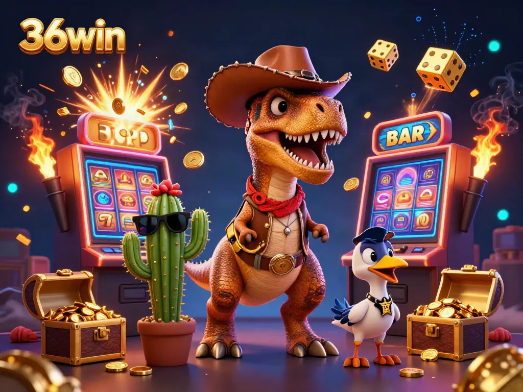 Experience thrilling jackpots at 36win with a dazzling 3D casino adventure filled with vibrant characters and games.