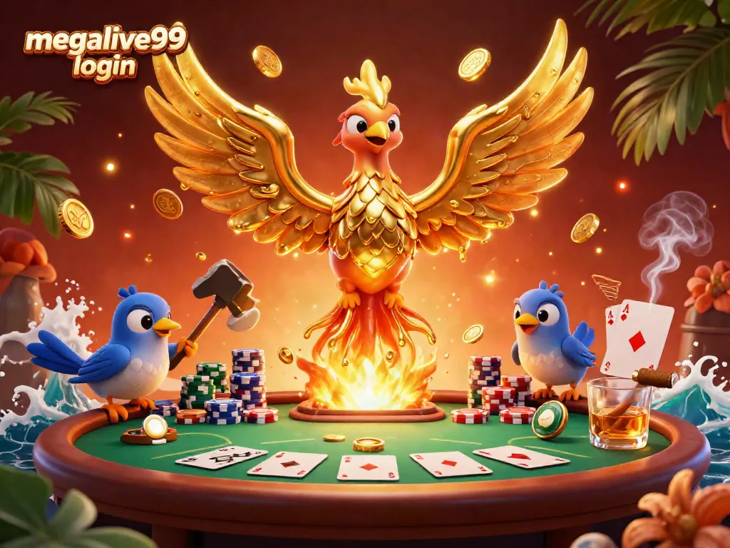 Permainan menarik di megalive99 login dengan tema kasino yang penuh energi.