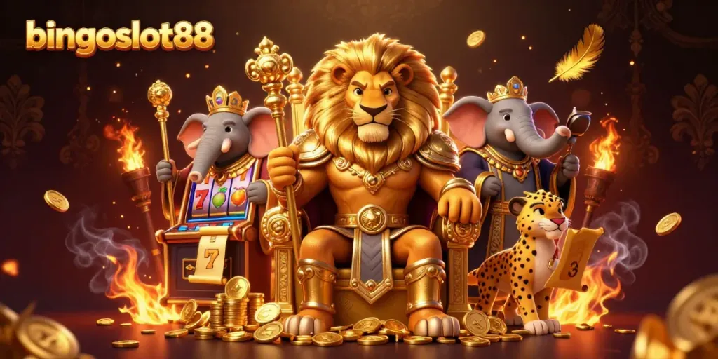 BINGOSLOT88 menawarkan pengalaman bermain slot yang mengasyikkan dengan simbol keberuntungan dan elemen visual yang menakjubkan.